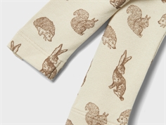 Lil Atelier turtledove dyreprint legging